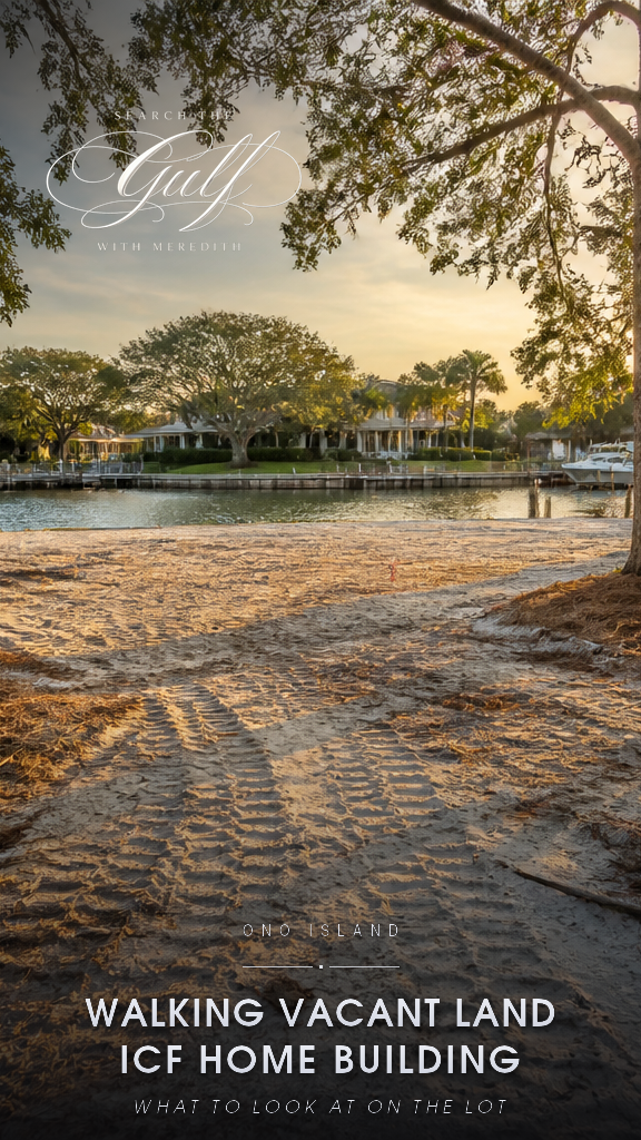 Insulated Concrete Form Construction Home Building Ono Island
